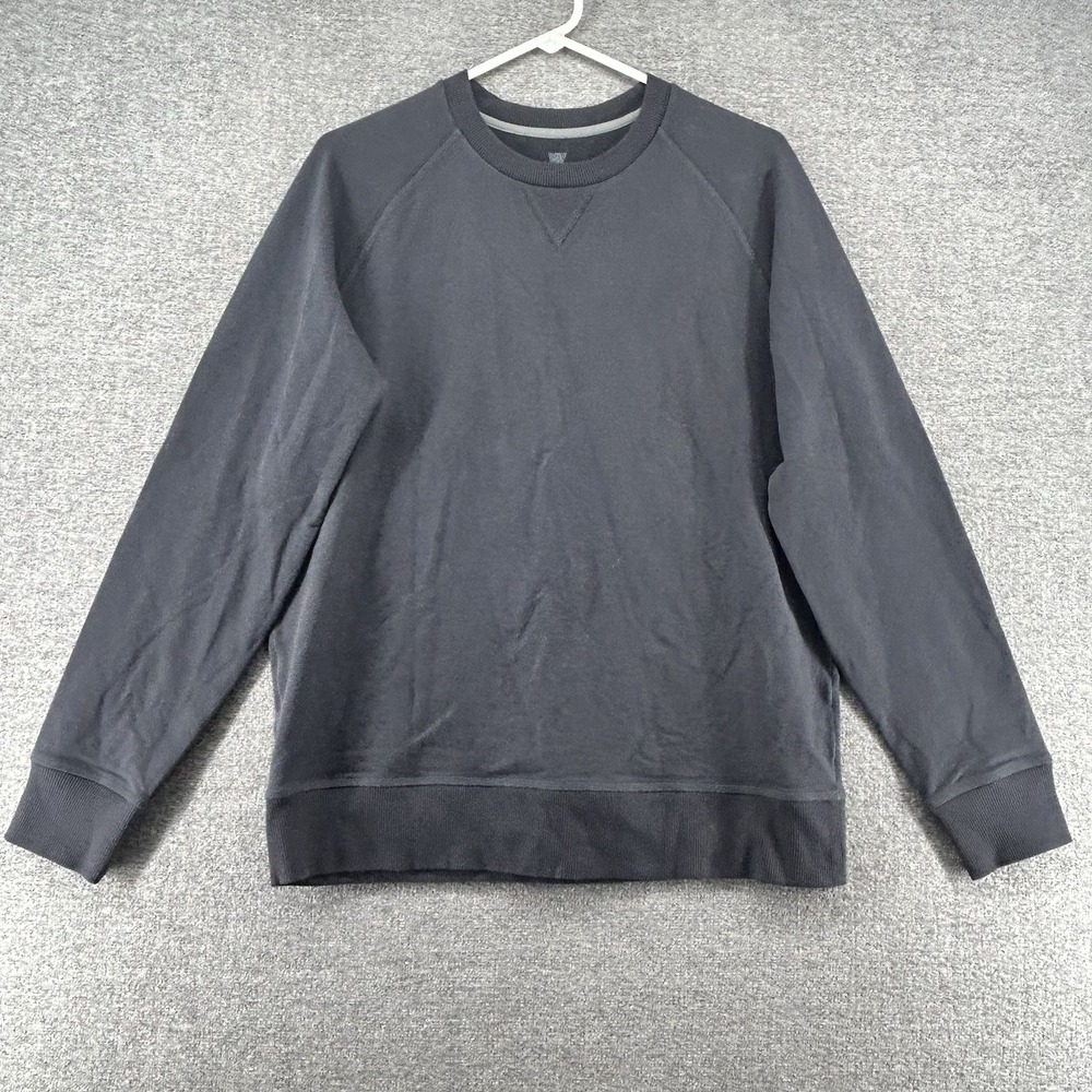 Mack Weldon Pullover Sweater Men Size Small Gray Winter Casual Crew Neck